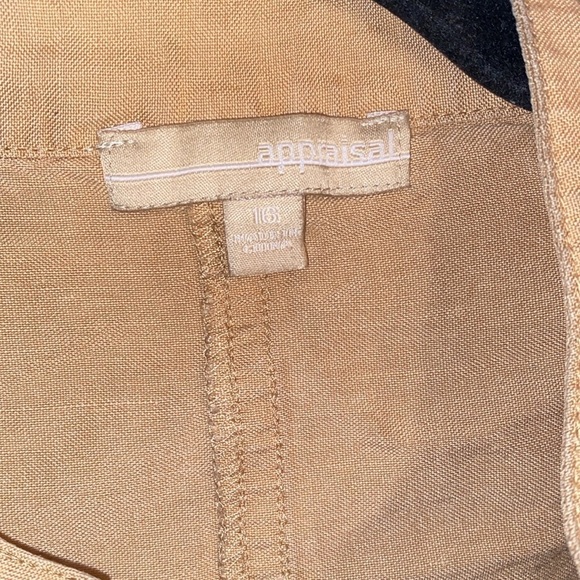 Appraisal women’s lightweight utility jacket - size 16- button up - drawstring - Picture 2 of 6